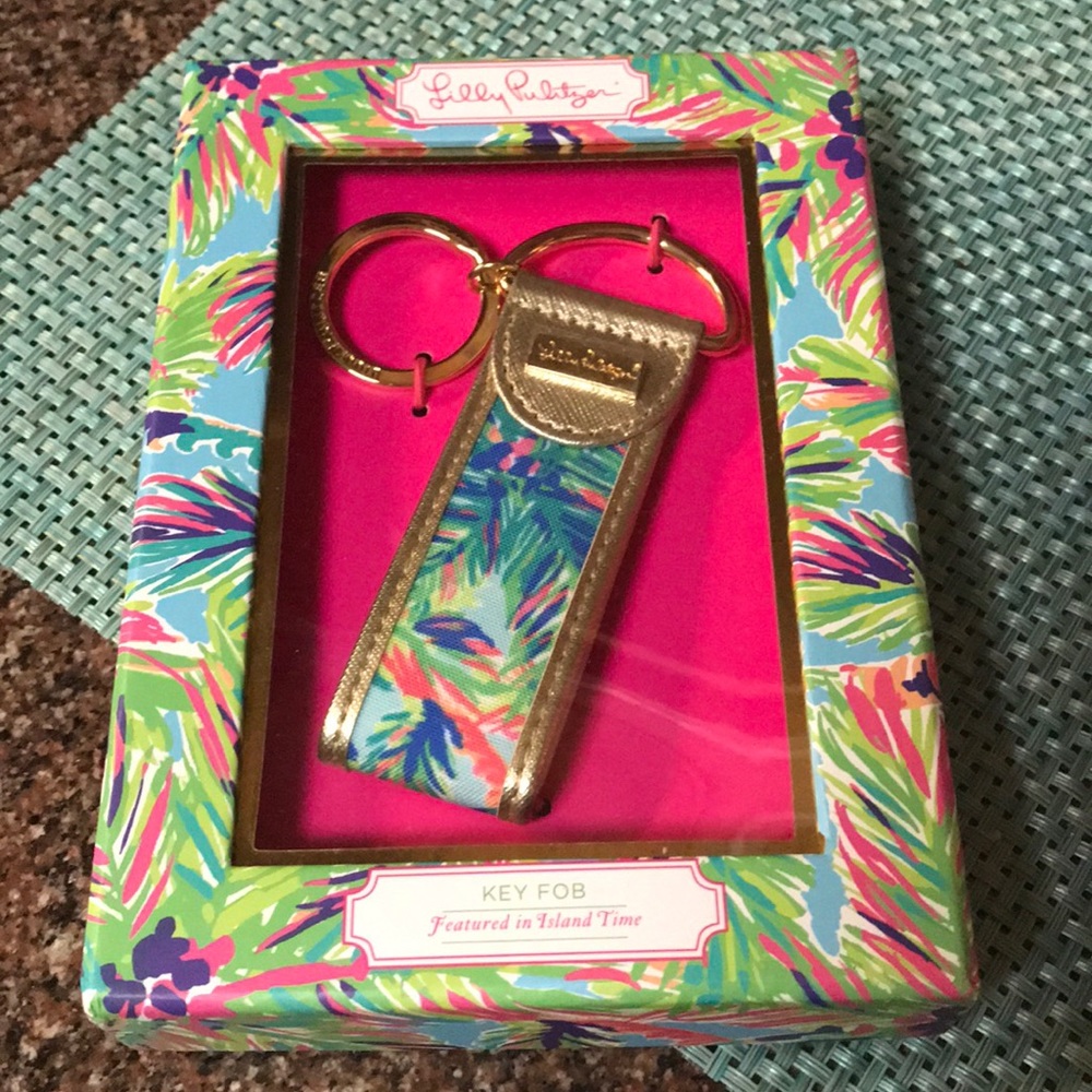Lily Pulitzer key fob